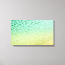 Lienzo Tonos de un lago