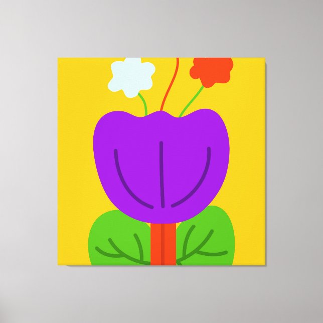 Lienzo Tonos vibrantes (Anverso)