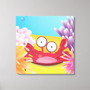 Lienzo Tony el cangrejo