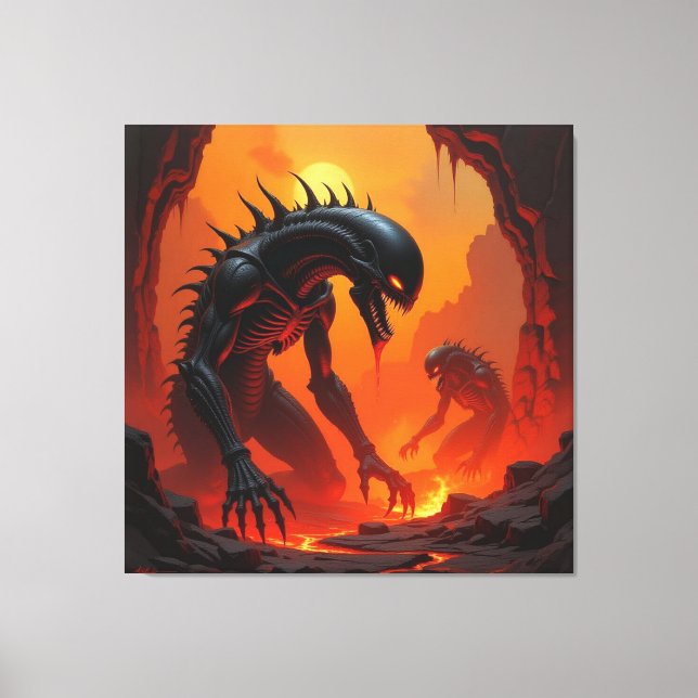 Lienzo Tor zur Unterwelt – Reich der Schatten (Anverso)