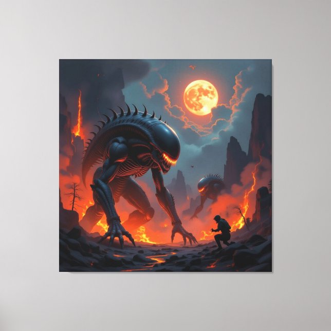 Lienzo Tor zur Unterwelt – Reich der Schatten (Anverso)