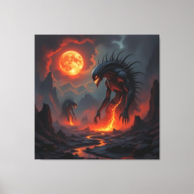 Lienzo Tor zur Unterwelt – Reich der Schatten (Anverso)