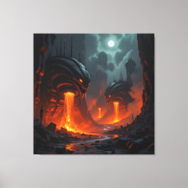 Lienzo Tor zur Unterwelt – Reich der Schatten