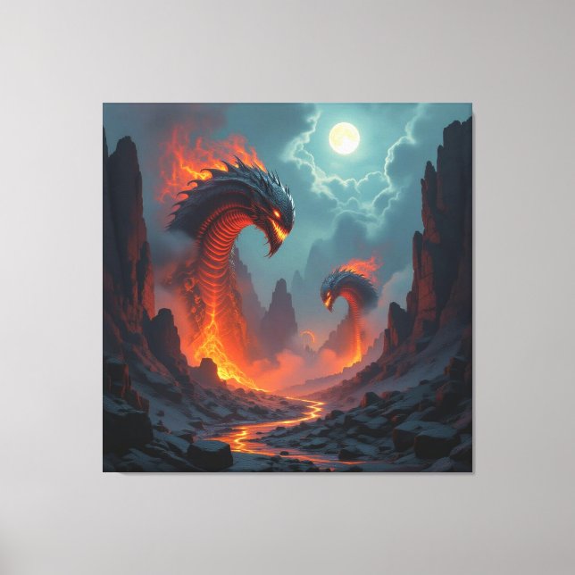 Lienzo Tor zur Unterwelt – Reich der Schatten (Anverso)