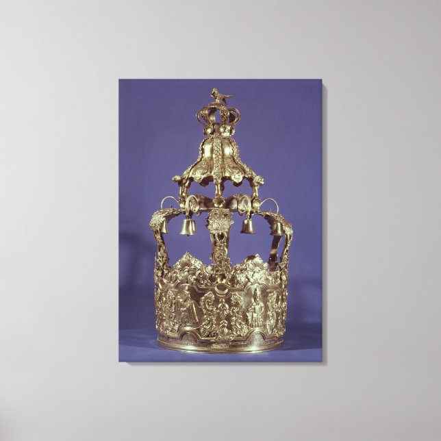 Lienzo Torah Crown (Anverso)