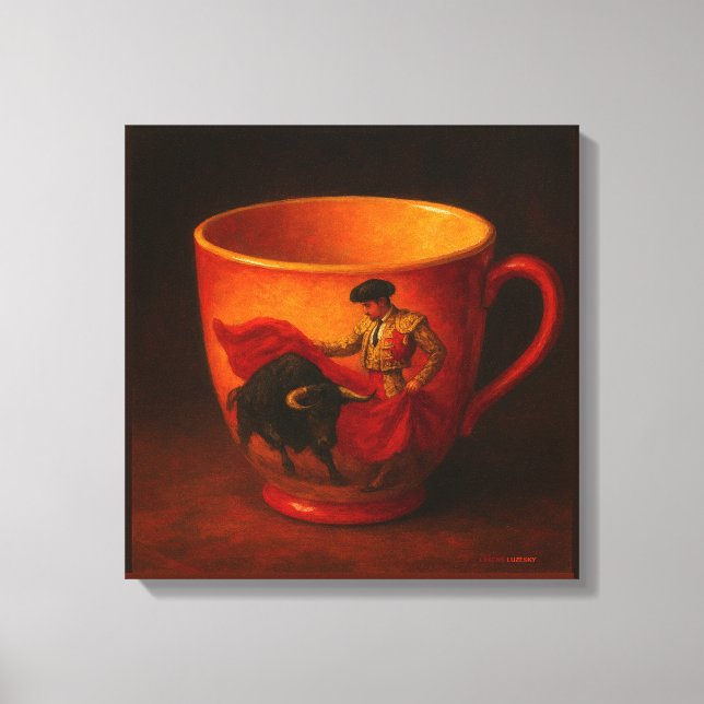 Lienzo Toreador torero (Anverso)