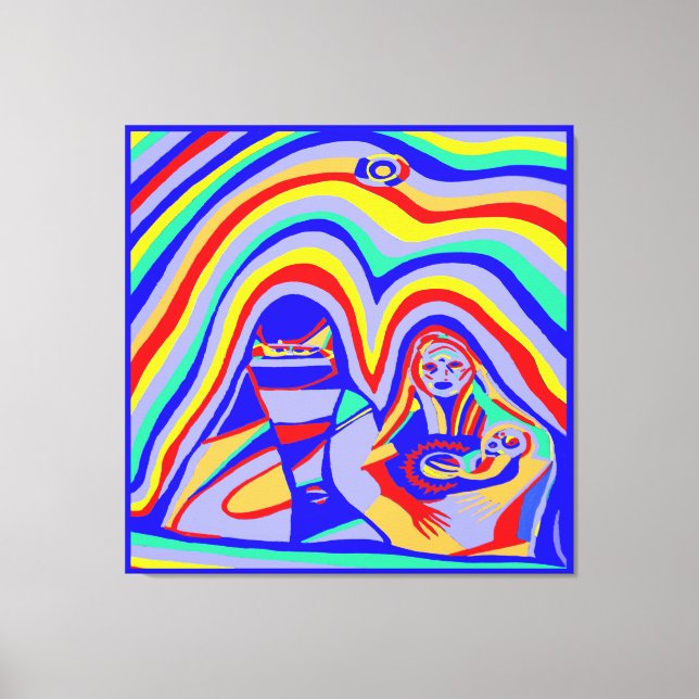 Lienzo Tormenta (Anverso)