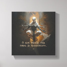 Lienzo Tormenta (com frase)