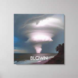 Lienzo Tormenta de toros personalizada