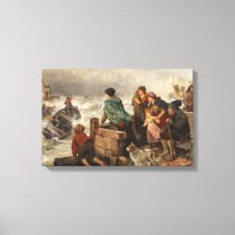 Lienzo Tormenta en la costa (por Rudolf Jordan)