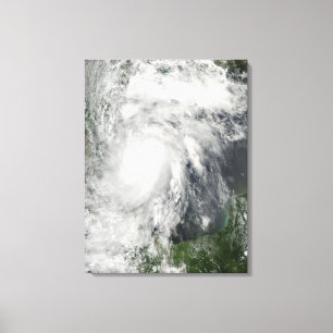 Lienzo Tormenta tropical Hermine en el Golfo de México