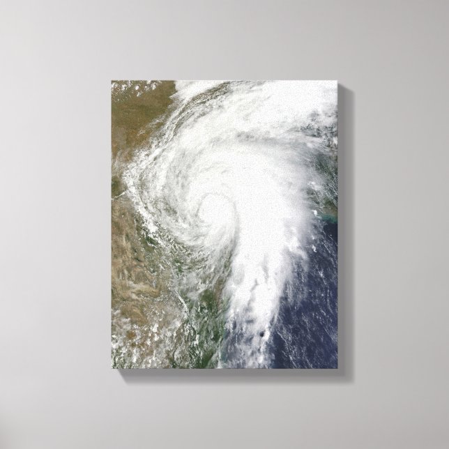 Lienzo Tormenta tropical Hermine por Texas (Anverso)
