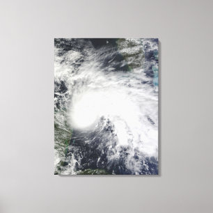 Lienzo Tormenta tropical Ida en el mar del Caribe 2