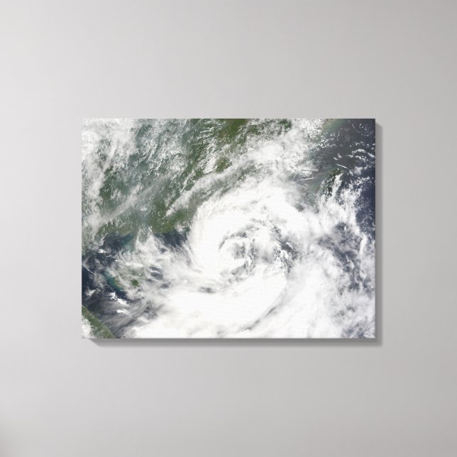 Lienzo Tormenta tropical Kammuri (Anverso)