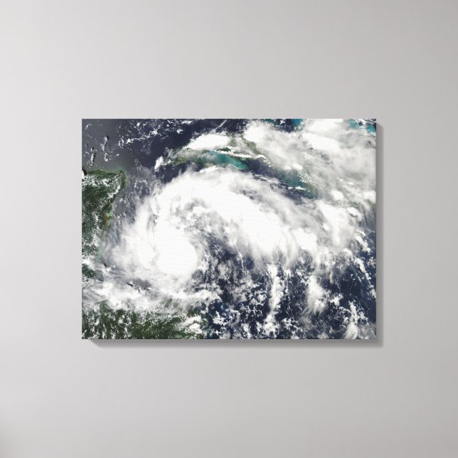Lienzo Tormenta tropical Karl (Anverso)