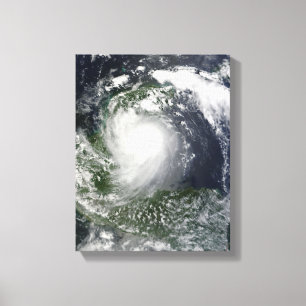 Lienzo Tormenta tropical Karl sobre la península de Yucat