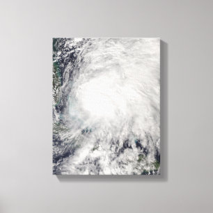 Lienzo Tormenta tropical Noel sobre las Bahamas