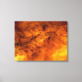 Lienzo Toro Rojo de Lascaux