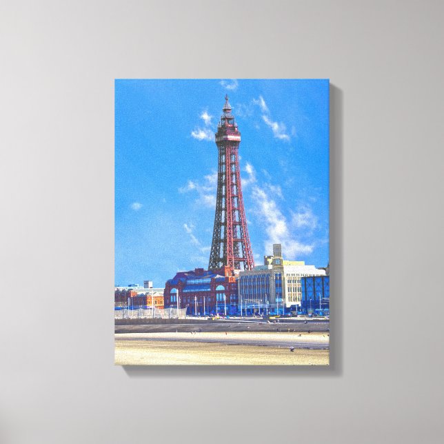 Lienzo Torre Blackpool (Anverso)