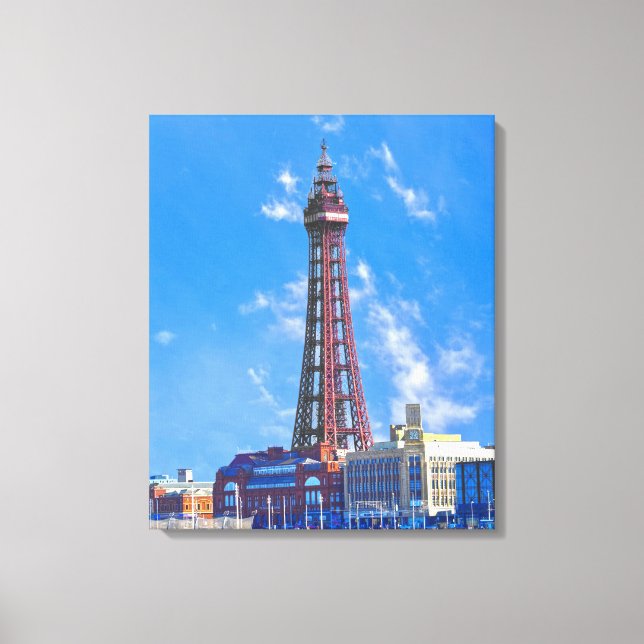 Lienzo Torre Blackpool (Anverso)