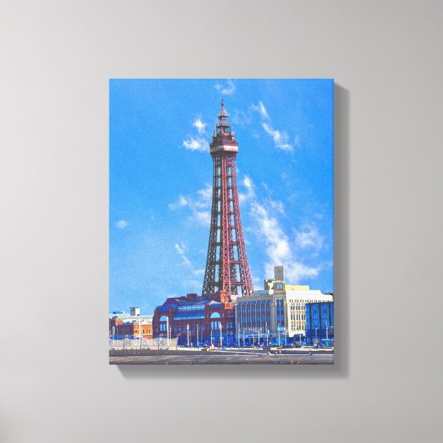Lienzo Torre Blackpool (Anverso)