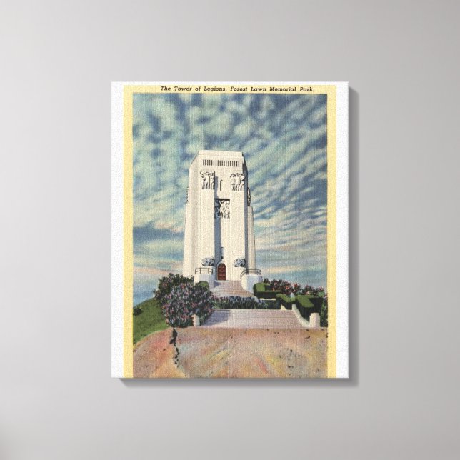Lienzo Torre de Legiones, Parque Conmemorativo del Jardín (Anverso)