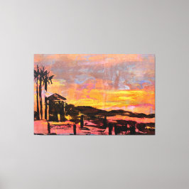 Lienzo torre de salvavidas dana