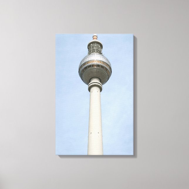Lienzo Torre de Televisión de Berlín (Anverso)