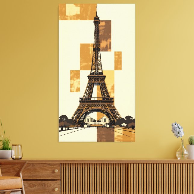 Lienzo Torre Eiffel (Insitu (Sala de estar))
