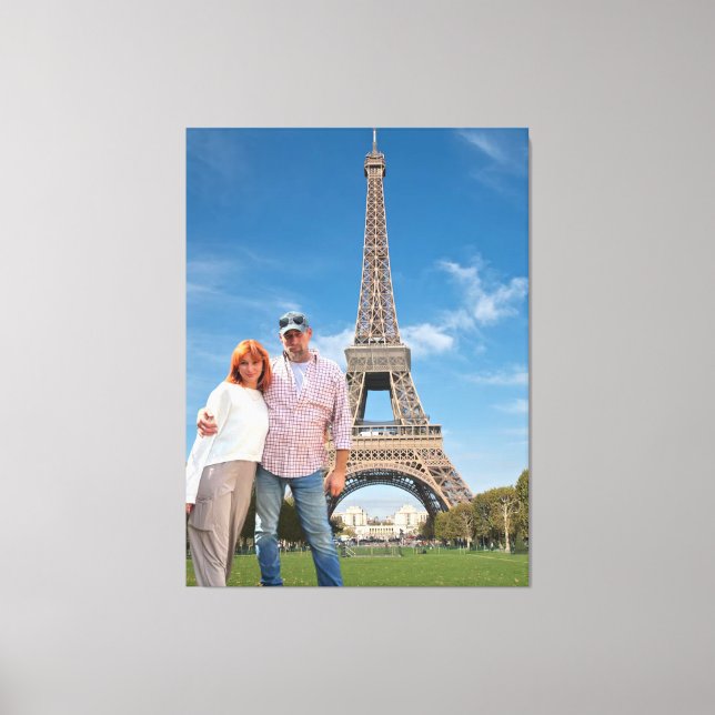 Lienzo Torre Eiffel (Anverso)