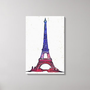 Lienzo Torre Eiffel