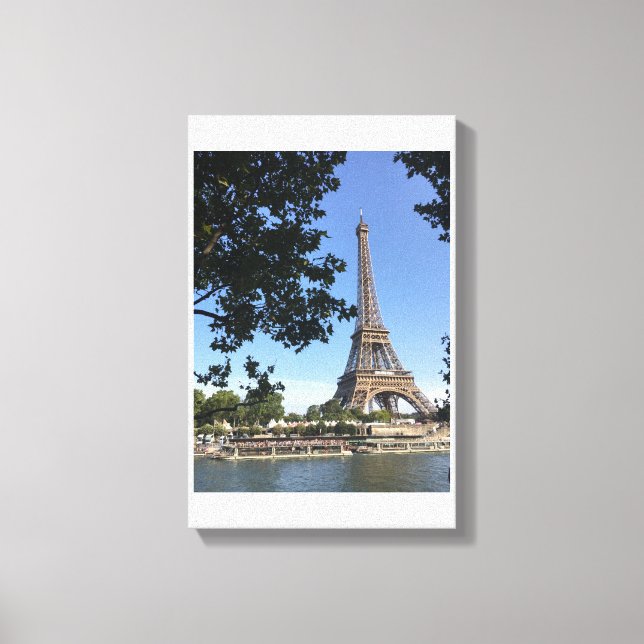 Lienzo Torre Eiffel (Anverso)