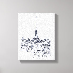 Lienzo Torre Eiffel