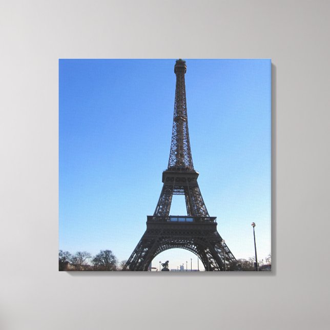 Lienzo Torre Eiffel (Anverso)