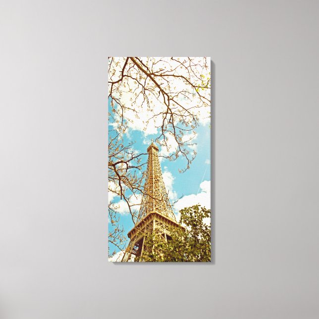 Lienzo Torre Eiffel (Anverso)