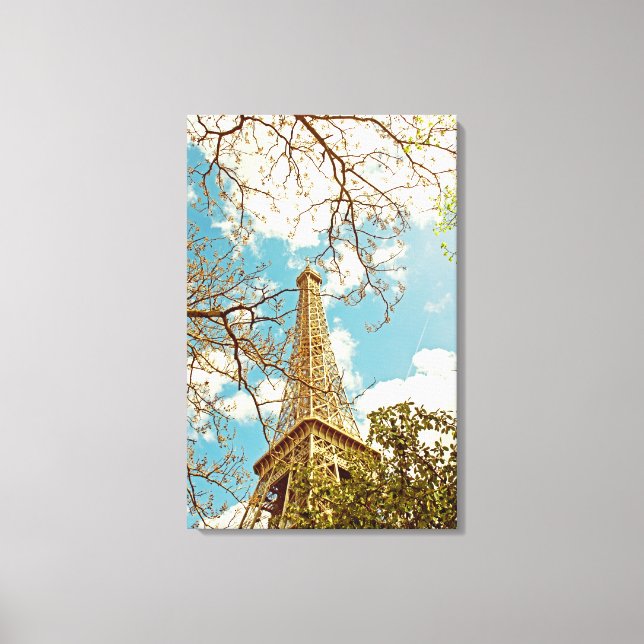 Lienzo Torre Eiffel (Anverso)