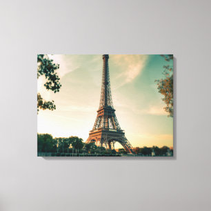 Lienzo Torre Eiffel arrojar almohada