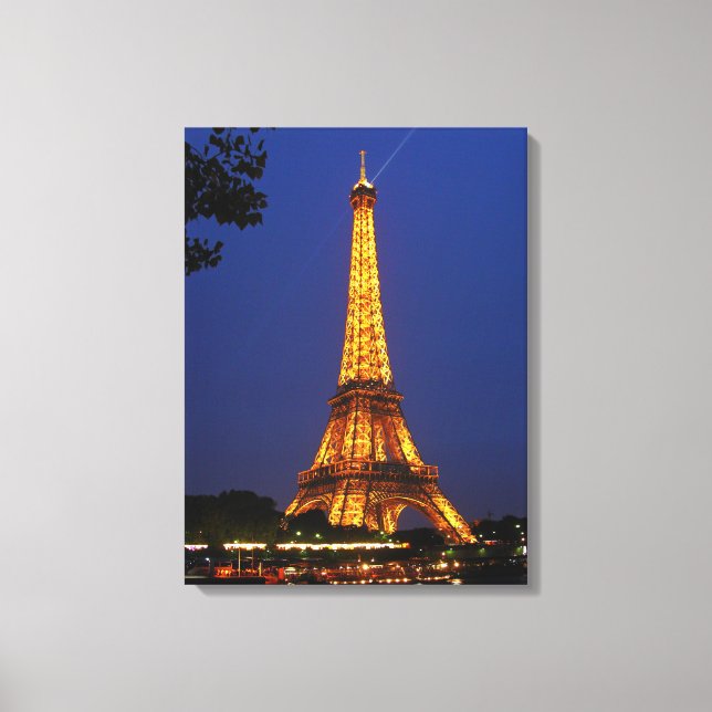 Lienzo Torre Eiffel de Lienzo-París (Anverso)