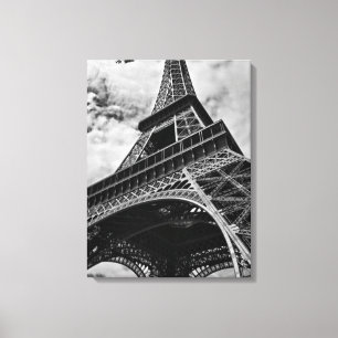 Lienzo Torre Eiffel Sepia en París