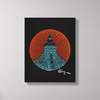 Lienzo Torre Fractal de Tokio por Rofey