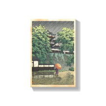 Torre Udo, Castillo de Kumamoto bajo la lluvia Kaw