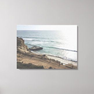 Lienzo Torrey Pines Beach Large Canvas Print