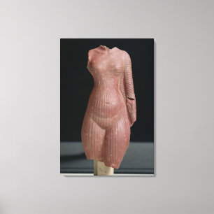 Lienzo Torso femenino, probablemente reina Nefertiti