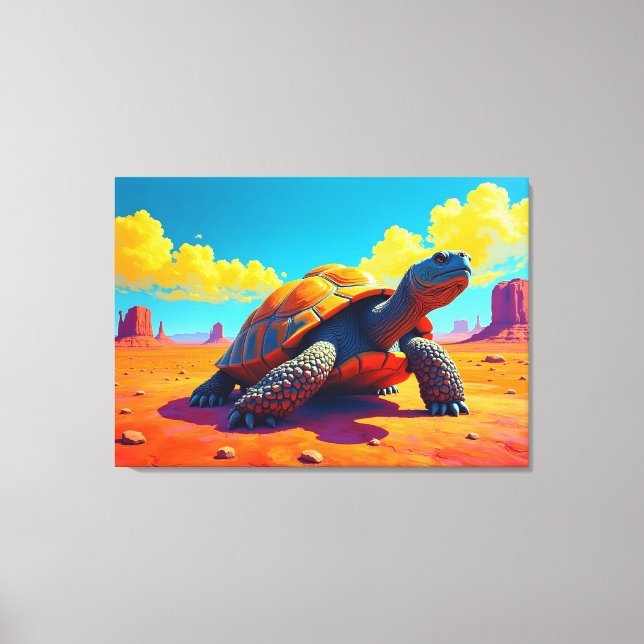 Lienzo Tortoise (Anverso)