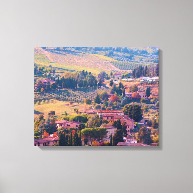 Lienzo Toscana (Anverso)