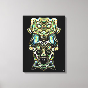 Lienzo Totem Monstruo 5