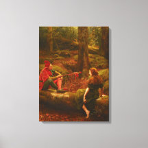 Touchstone y Audrey (En el bosque de Arden)