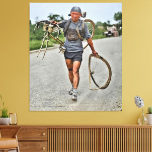 Lienzo Tour de Francia 1928 Etapa 7 italiano Giusto Cerut