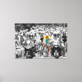 Lienzo Tour de Francia Carrera de Ciclismo de Jersey Amar