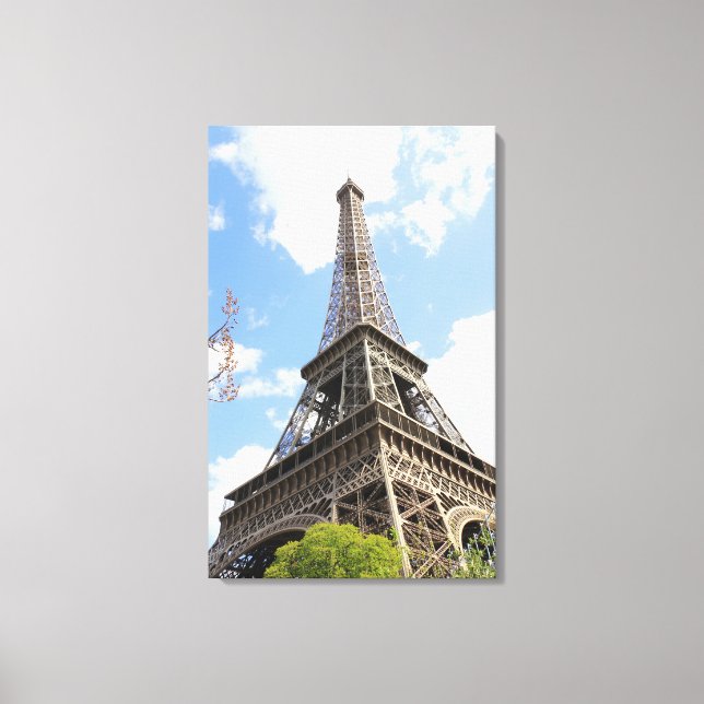 Lienzo Tour Eiffel (Anverso)